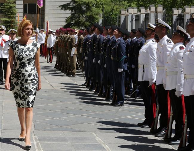 Cospedal preside el acto de celebración del 40º aniversario del Ministerio | EUROPA PRESS ep cospedal presideactocelebracion40 aniversarioministerio 20171027150401