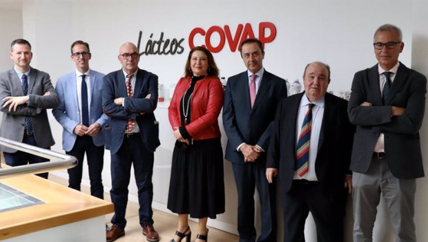 ep crespo en las instalaciones de covap