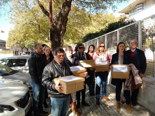 ep diabeticos andaluces entregan 100000 firmasconsejeriasalud