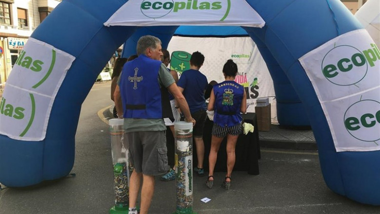 Ecopilas prevé superar las 2 toneladas de pilas recicladas durante la Vuelta a España y el Descenso del Sella | ECOPILAS ep ecopilas preve superar2 toneladaspilas recicladas durantevuelta a espanadescensosella