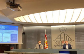 ep el director general de barcelona activa flix ortega y el primer teniente de alcalde jaume