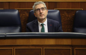 ep el ministro de hacienda arcadi espana durante una sesion plenaria en el congreso