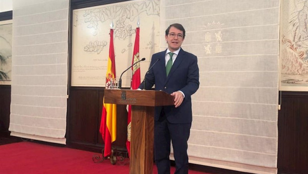 ep el presidente de la junta de castilla y leon alfonso fernandez manueco en la presentacion de su