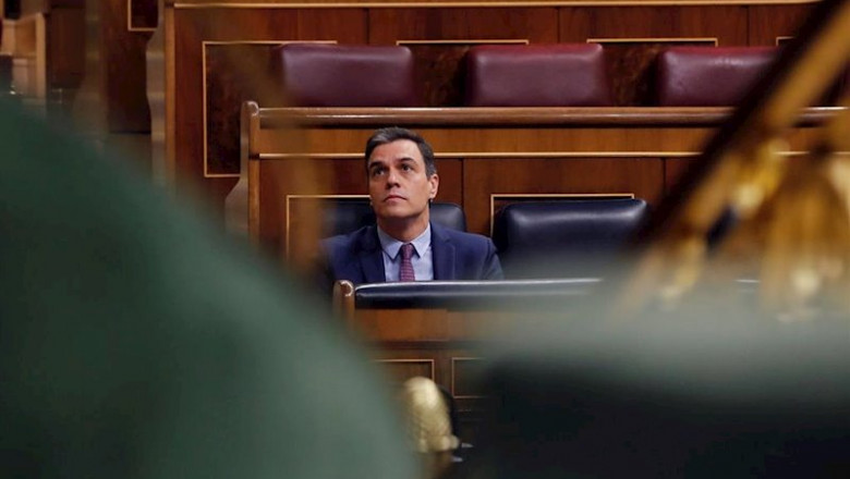 El presidente del Gobierno, Pedro Sánchez,en el Congreso | Pool ep el presidente del gobierno pedro sanchezen el congreso