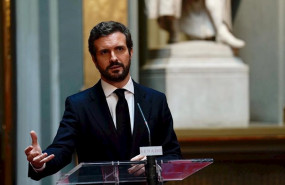 ep el presidente del pp pablo casado en el senado tras reunirse con los presidentes y consejeros del