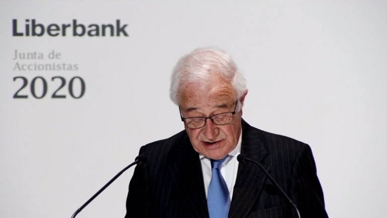 ep el presidente no ejecutivo de liberbank pedro manuel rivero torre en la junta de accionistas ep el presidente no ejecutivo de liberbank pedro manuel rivero torre en la junta de accionistas