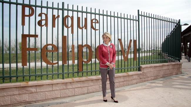 Esperanza Aguirre en el Parque Felipe VI | PP ep esperanza aguirreparque felipe vi