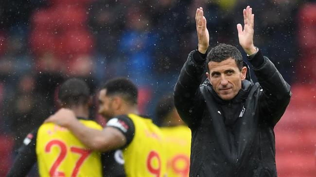 Javi Gracia celebra la victoria del Watford | PREMIER LEAGUE ep javi gracia celebravictoriawatford