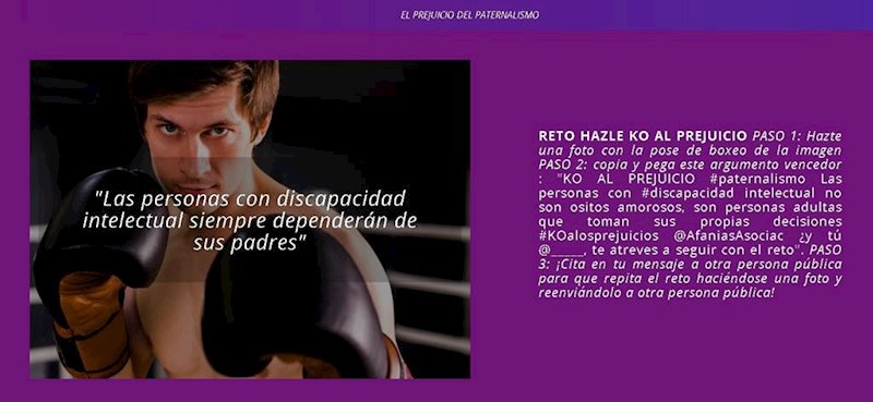 La campaña de sensibilización de Afanias identifica 6 prejuicios en contra de las personas con discapacidad intelectual | AFANIAS ep la campana de sensibilizacion de afanias identifica 6 prejuicios en contra de las personas con