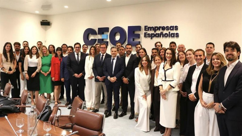 ep la confederacion espanola de asociaciones de jovenes empresarios ceaje ha constituido
