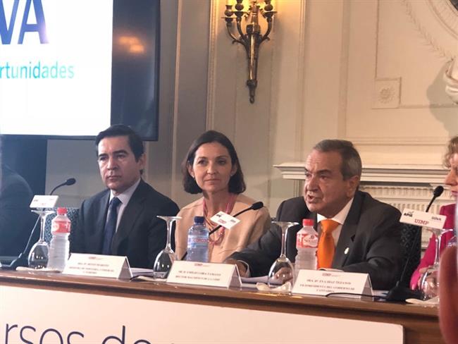 ep la ministraindustria maria reyes marotoceobbva carlos torres