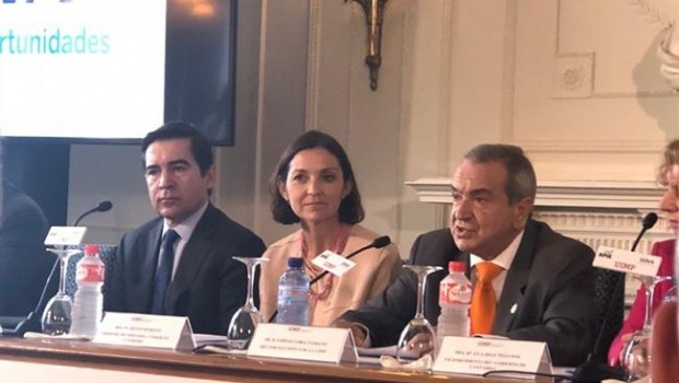 ep la ministraindustria maria reyes marotoceobbva carlos torres