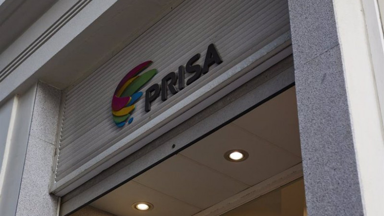 ep logo de grupo prisa en domicilio social ep logo de grupo prisa en domicilio social