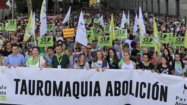 ep manifestacionla tauromaquialas becerradasmadrid