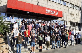 ep medio centenar de estudiantes de fp haran practicas en iberia mantenimiento