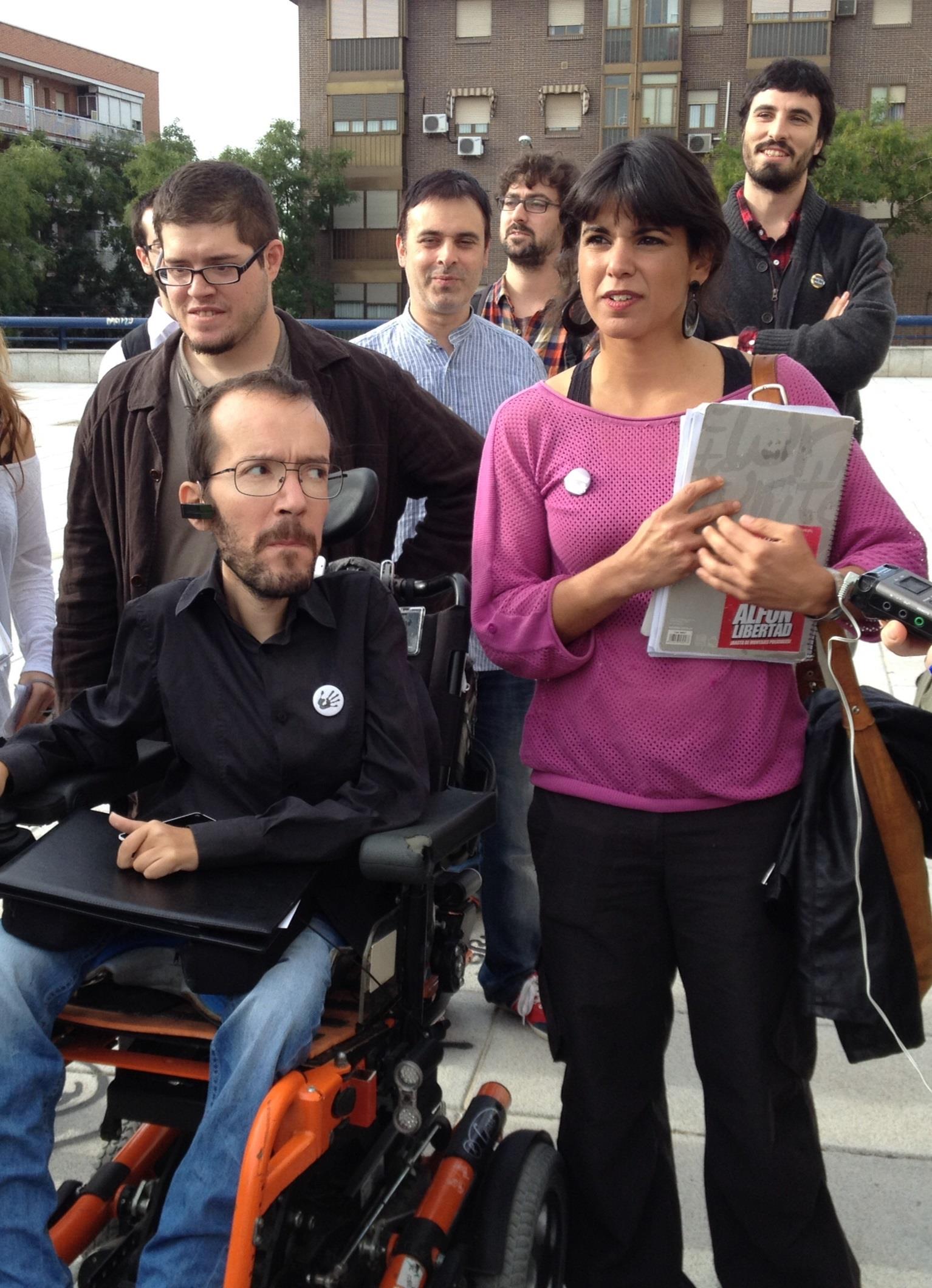 ep pablo echeniqueteresa rodriguez eurodiputadospodemos
