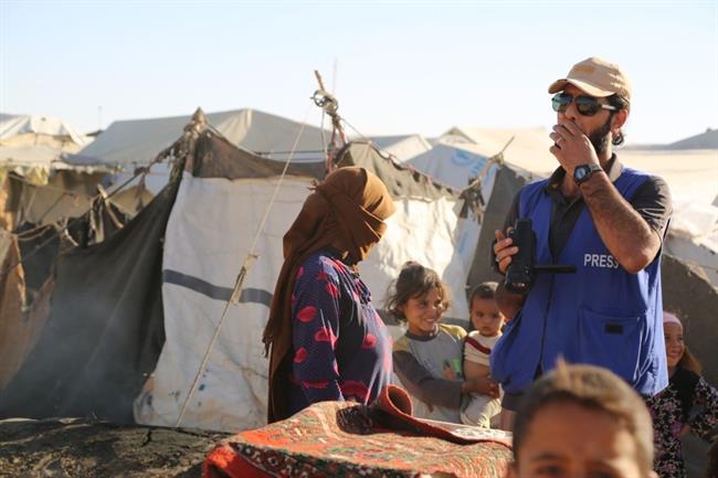 Periodista en un campamento de refugiados sirios | RTVE ep periodistaun campamentorefugiados sirios