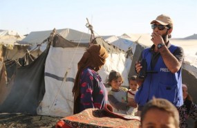 ep periodistaun campamentorefugiados sirios
