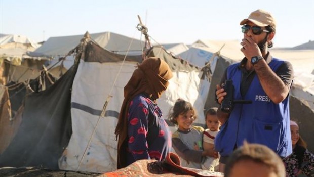 ep periodistaun campamentorefugiados sirios