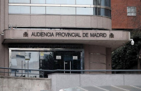 ep puerta principal de la audiencia provincial de madird a 14 de febrero de 2020