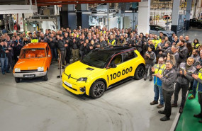 ep renault alcanza la unidad 100000 del r5 e tech en la planta de douai en solamente 15 meses