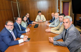 ep responsables de airbus helicopters y grupo carreira junto miembros del gobierno del principado de