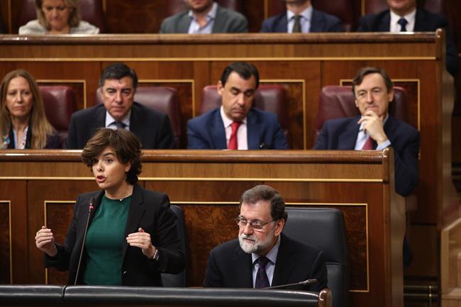Santamaría en la sesión de control al Gobierno en el Congreso | EUROPA PRESS ep santamariala sesioncontrolgobiernocongreso