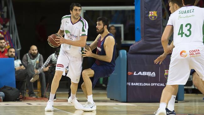 Shermadini y Oriola en el Barcelona - Unicaja | ACB PHOTO/V. SALGADO ep shermadinioriolabarcelona - unicaja