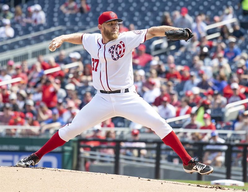 ep stephen strasburg jugador de washington nationals