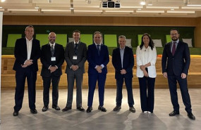 ep acto de la firma del acuerdo entre naturgy y greene