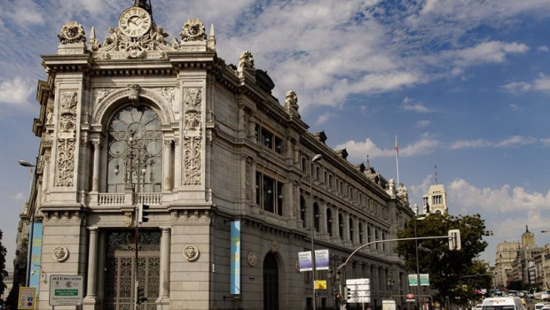 ep archivo   fachada del edificio del banco de espana en madrid