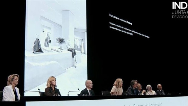 ep archivo   la presidenta de inditex marta ortega durante la junta de accionistas de la compania