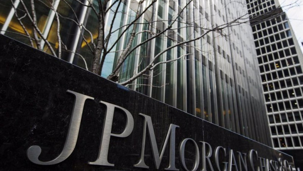 ep archivo   logo de jp morgan en su sede en nueva york estados unidos