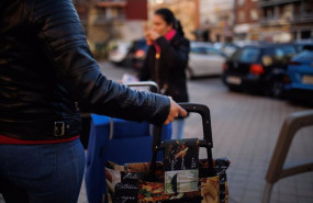 ep archivo   una mujer con un carro de la compra