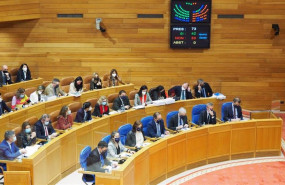 ep archivo - votacion de una ley en el parlamento de galicia