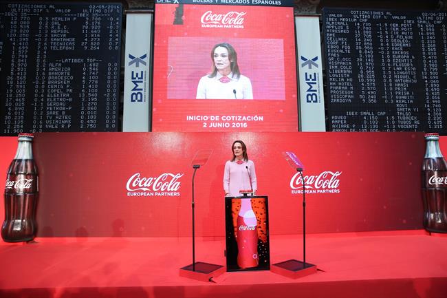 ep coca-cola european partners debutala bolsamadrid