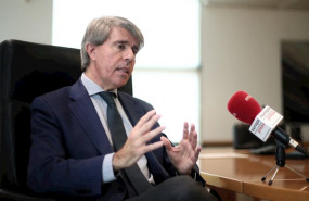 ep el consejero de transportes de la comunidad de madrid angel garrido durante una entrevista para