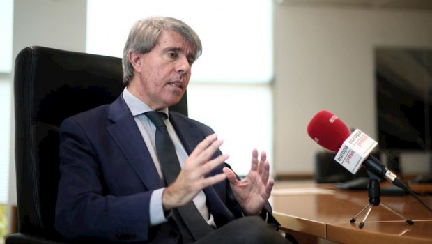 ep el consejero de transportes de la comunidad de madrid angel garrido durante una entrevista para