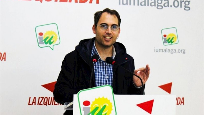 El coordinador general de IU Andalucía y portavoz de Adelante Andalucía, Toni Valero | IU ep el coordinador general de iu andalucia y portavoz de adelante andalucia toni valero