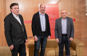 ep el diputado de teruel existe en el congrso tomas guitarte con el secretario general del grupo