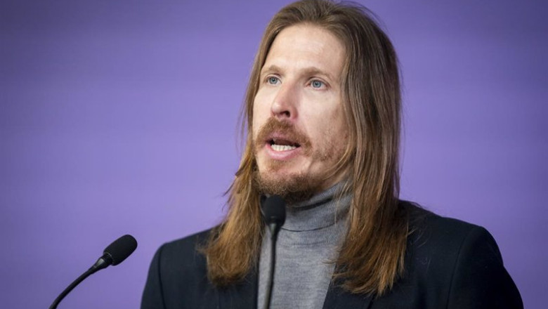 ep el portavoz de podemos y coordinador en castilla y leon pablo fernandez ofrece una rueda de ep el portavoz de podemos y coordinador en castilla y leon pablo fernandez ofrece una rueda de