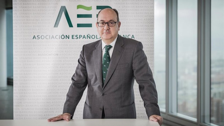 ep el presidente de la asociacion espanola de banca aeb jose maria roldan