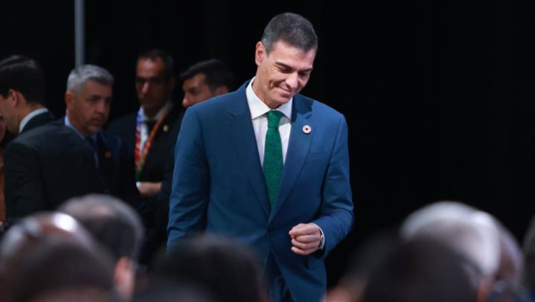 ep el presidente del gobierno pedro sanchez en la iv conferencia sobre financiacion para el