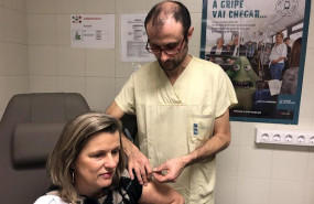 ep eloina nunez la gerente del area sanitaria de santiago y barbanza en la campana da vacunacion