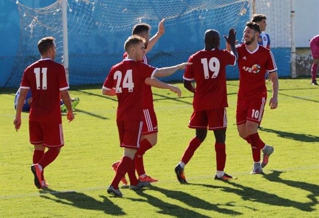 El equipo de Sesiones AFE celebra un gol | AFE ep equiposesiones afe celebragol