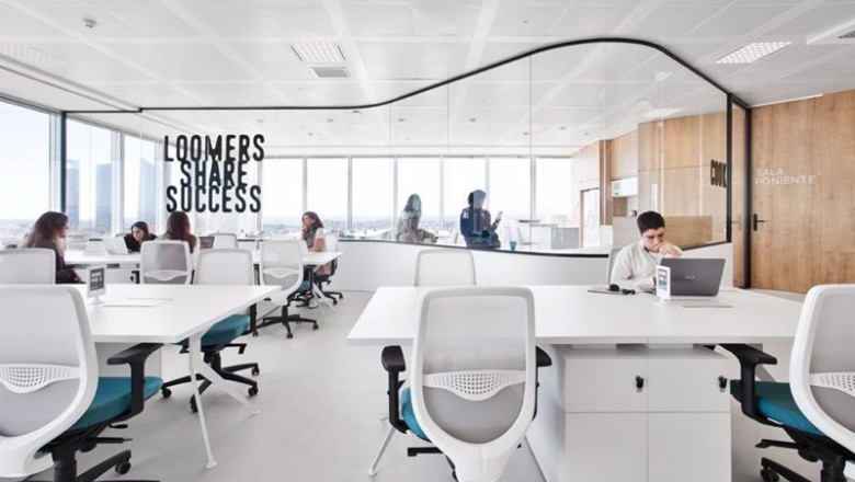 ep espacio de coworking de loom filial de merlin properties en torre chamartin de madrid ep espacio de coworking de loom filial de merlin properties en torre chamartin de madrid