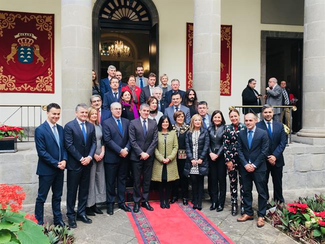 ep fotofamiliacoprepaautoridades encabezadaspresidente clavijo