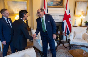 ep ignacio galan presidente de iberdrola rishi sunak primer ministro britanico y grant shapps ep ignacio galan presidente de iberdrola rishi sunak primer ministro britanico y grant shapps