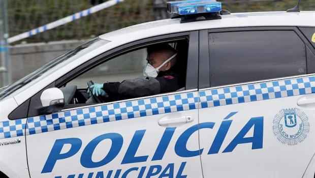 ep imagen de recurso de una patrulla de policia municipal de madrid