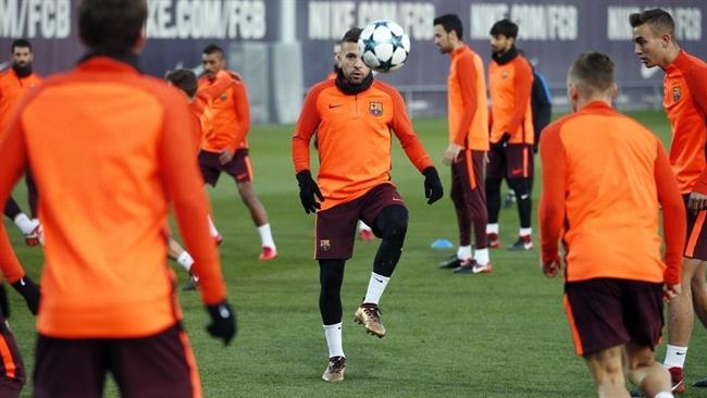 Jordi Alba entrenamiento Barcelona | MIGUEL RUIZ/FCB ep jordi alba entrenamiento barcelona